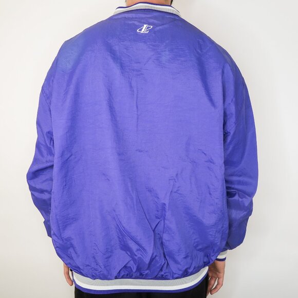 Vintage 90s Logo Athletic Kansas State Wildcats Pullover Windbreaker - Picture 6 of 8